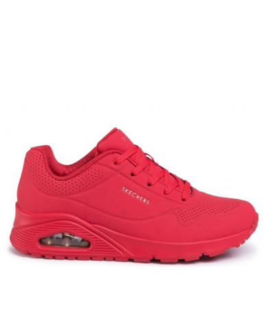 Buty damskie Skechers UNO 73690RED Czerwone - Sklep online Mastersport