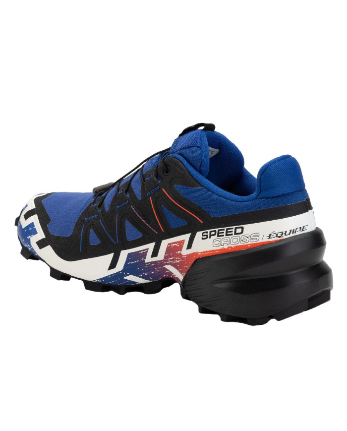 Buty męskie Salomon SPEEDCROSS 6 GTX EQUIPE L47982800 Niebieskie - Sklep online Mastersport