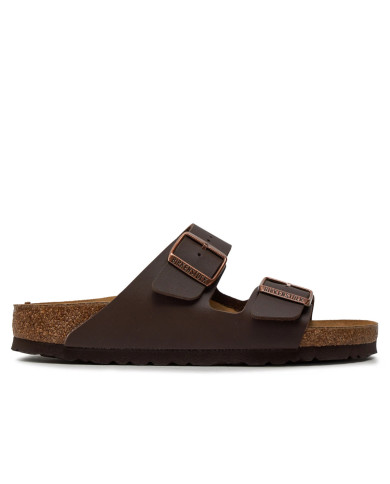 Klapki damskie Birkenstock ARIZONA BF NARROW 0051703 Brązowe - Sklep online Mastersport