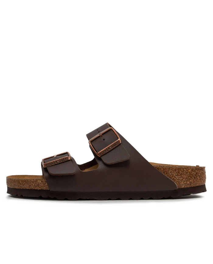 Klapki damskie Birkenstock ARIZONA BF NARROW 0051703 Brązowe - Sklep online Mastersport