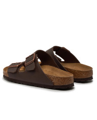 Klapki damskie Birkenstock ARIZONA BF NARROW 0051703 Brązowe - Sklep online Mastersport