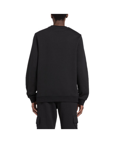 Bluza męska Reebok IDENTITY SMALL LOGO FLEECE CREW 100202864 Czarna - Sklep online Mastersport