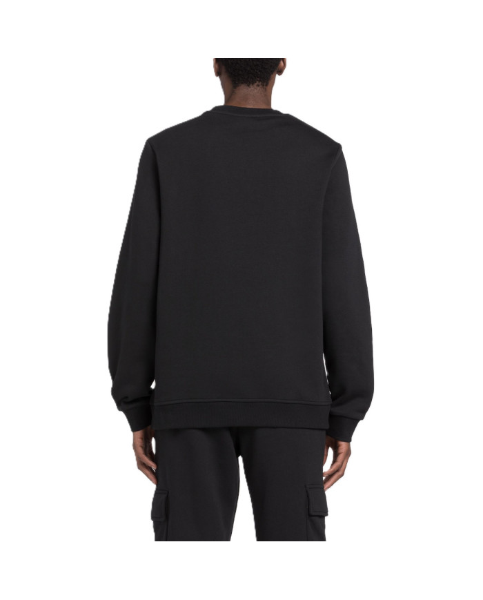 Bluza męska Reebok IDENTITY SMALL LOGO FLEECE CREW 100202864 Czarna - Sklep online Mastersport