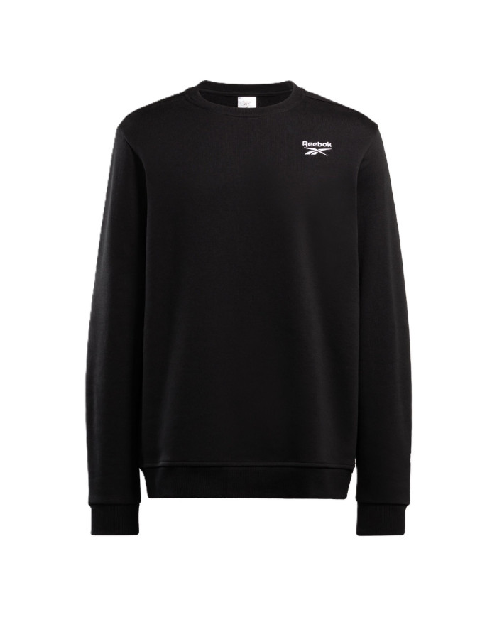 Bluza męska Reebok IDENTITY SMALL LOGO FLEECE CREW 100202864 Czarna - Sklep online Mastersport