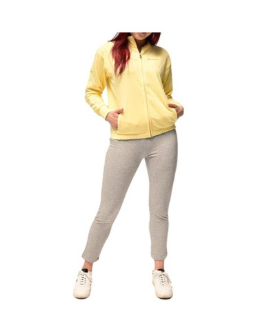 Dres damski Champion SWEATSUIT 115068YS105 Żółty - Sklep online Mastersport