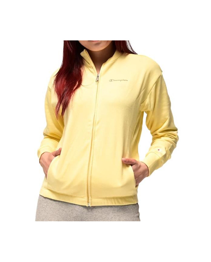 Dres damski Champion SWEATSUIT 115068YS105 Żółty - Sklep online Mastersport