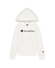 Bluza dziecięca Champion HOODED SWEATSHIRT 404330WW001 Biała - Sklep online Mastersport