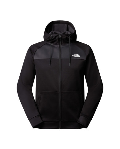 Bluza męska The North Face M REAXION FLEECE F/Z HOOD NF0A8CNPKT0 Czarna - Sklep online Mastersport