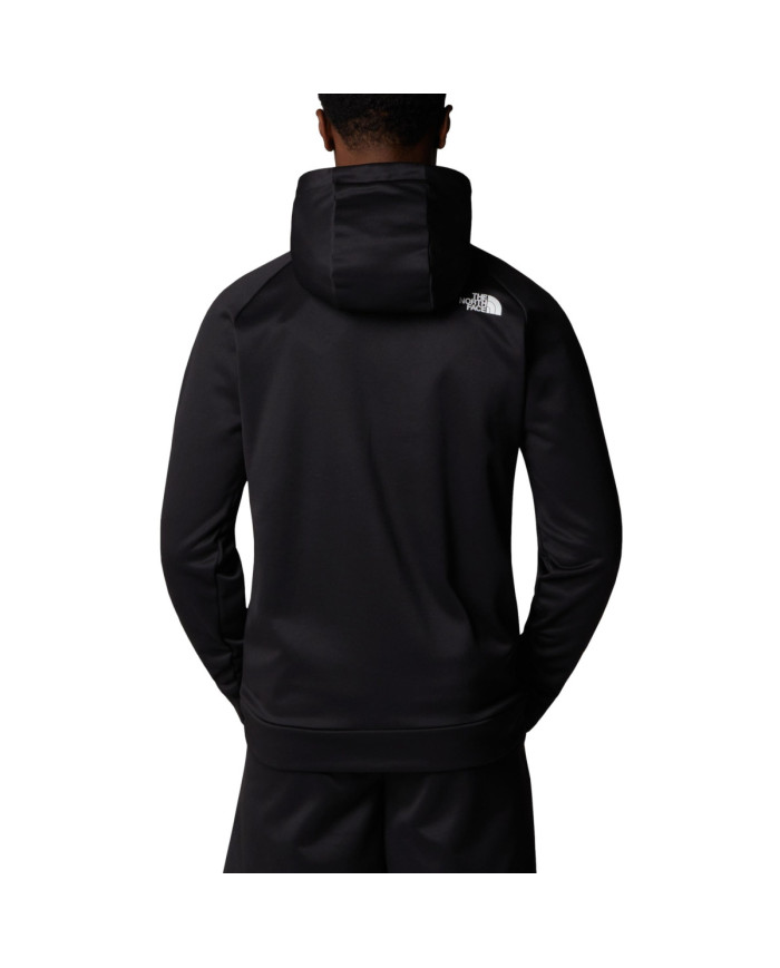 Bluza męska The North Face M REAXION FLEECE F/Z HOOD NF0A8CNPKT0 Czarna - Sklep online Mastersport