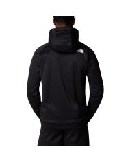 Bluza męska The North Face M REAXION FLEECE F/Z HOOD NF0A8CNPKT0 Czarna - Sklep online Mastersport