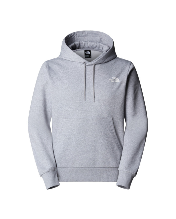 Bluza męska The North Face M SIMPLE DOME HOODIE NF0A89FCDYX Szara - Sklep online Mastersport