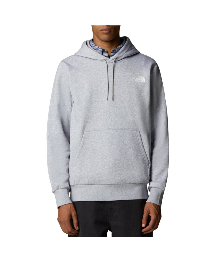 Bluza męska The North Face M SIMPLE DOME HOODIE NF0A89FCDYX Szara - Sklep online Mastersport