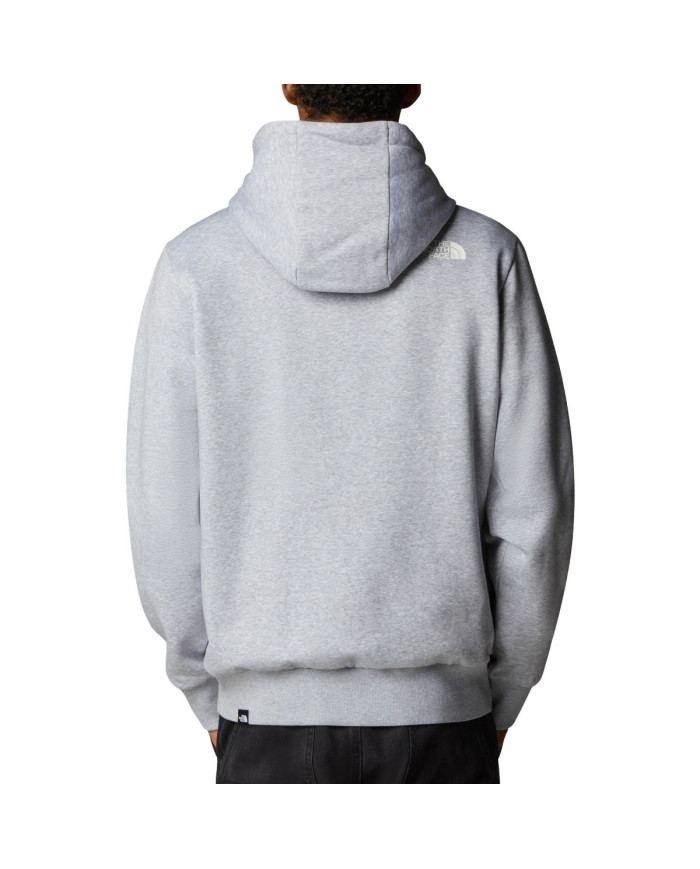 Bluza męska The North Face M SIMPLE DOME HOODIE NF0A89FCDYX Szara - Sklep online Mastersport