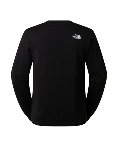 Bluza męska The North Face M EVO HLF DM REG LS TEE NF0A8FD6JK3 Czarna - Sklep online Mastersport