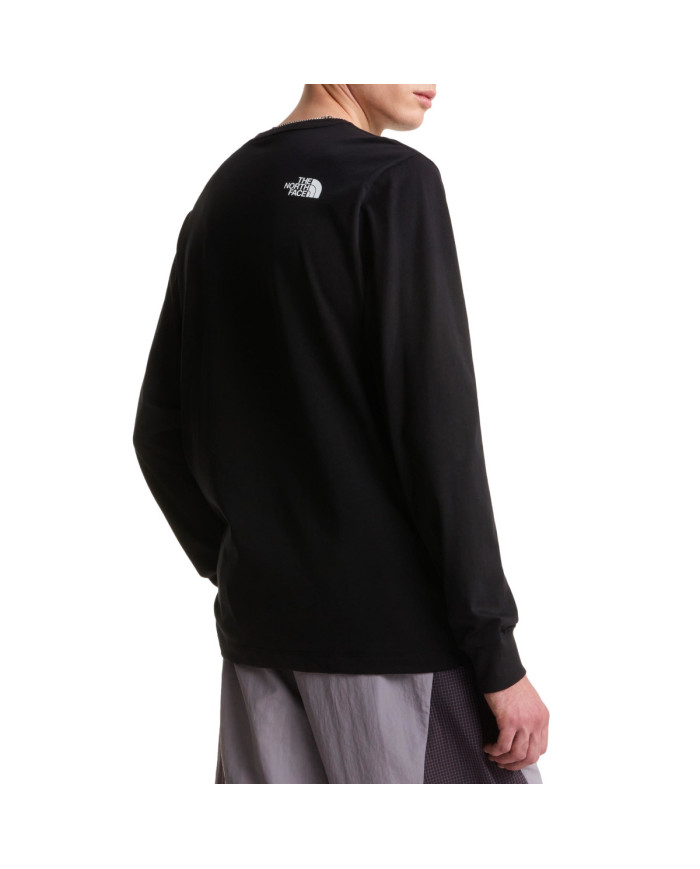 Bluza męska The North Face M EVO HLF DM REG LS TEE NF0A8FD6JK3 Czarna - Sklep online Mastersport