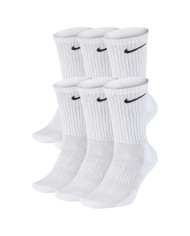 Skarpetki męskie Nike EVERYDAY LONG CUSH 6PACK SX7666100 Białe - Sklep online Mastersport