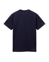 Koszulka męska Napapijri S-KASBA BLU MARINE NP0A4HQQ176 Granatowa - Sklep online Mastersport