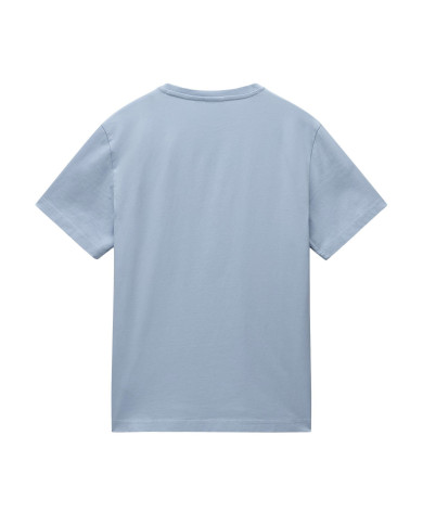 Koszulka męska Napapijri S-KASBA SHARK SKIN NP0A4HQQHCB Szara - Sklep online Mastersport