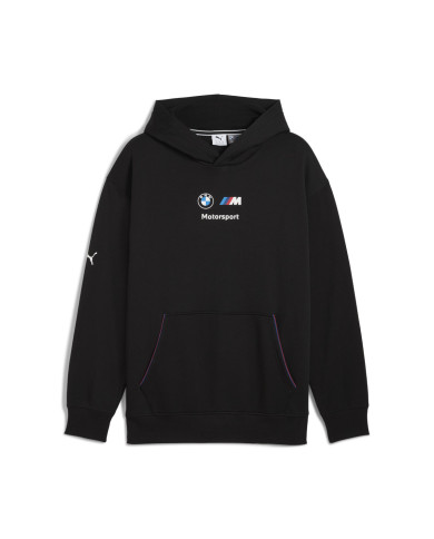 Bluza męska Puma BMW ESS+ HOODIE FLEECE 63304701 Czarna - Sklep online Mastersport