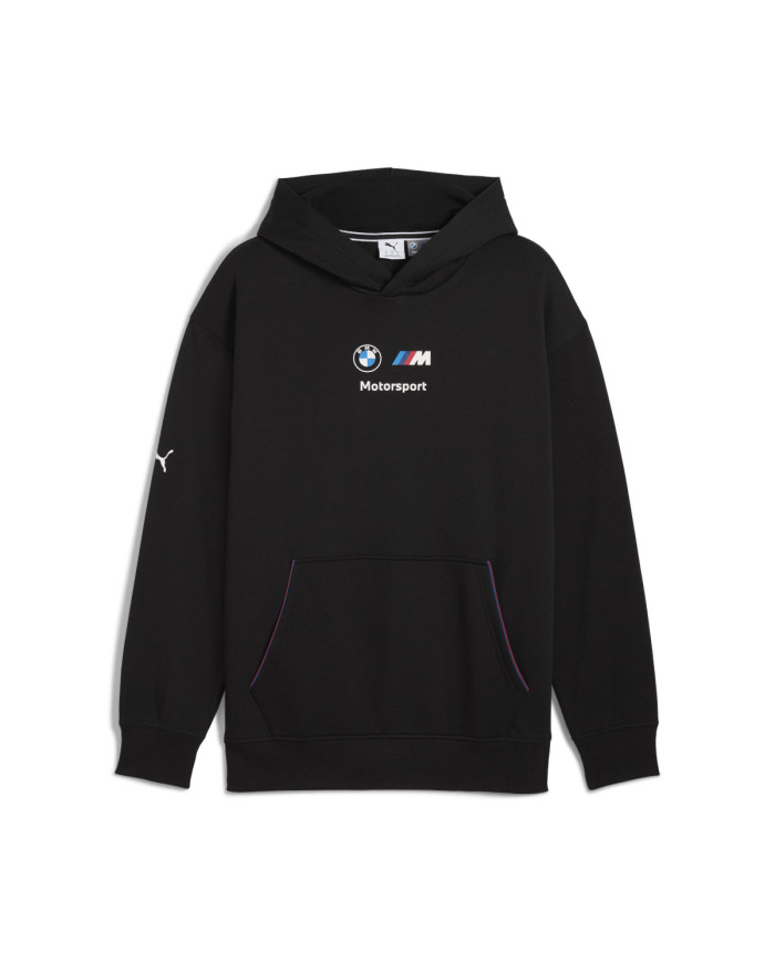 Bluza męska Puma BMW ESS+ HOODIE FLEECE 63304701 Czarna - Sklep online Mastersport