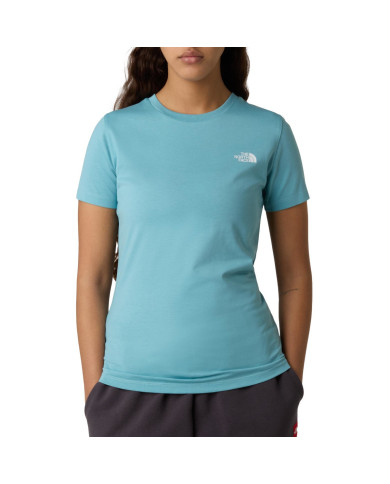 Koszulka damska The North Face W SS SD SLIM TEE NF0A87NHBOA Niebieska - Sklep online Mastersport