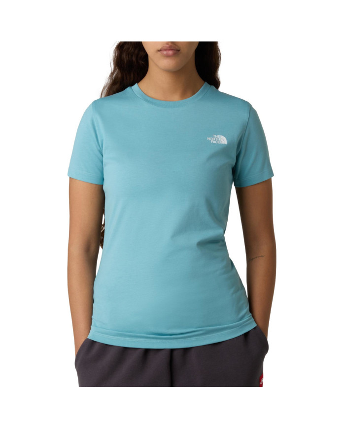 Koszulka damska The North Face W SS SD SLIM TEE NF0A87NHBOA Niebieska - Sklep online Mastersport