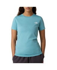 Koszulka damska The North Face W SS SD SLIM TEE NF0A87NHBOA Niebieska - Sklep online Mastersport