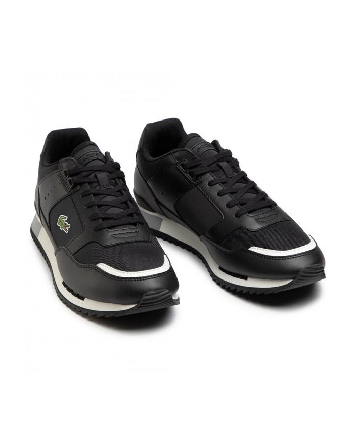 Buty męskie Lacoste PARTNET 740SMA0025231 Czarne - Sklep online Mastersport