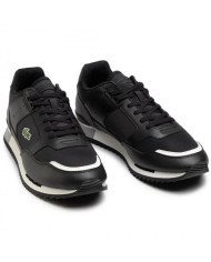 Buty męskie Lacoste PARTNET 740SMA0025231 Czarne - Sklep online Mastersport