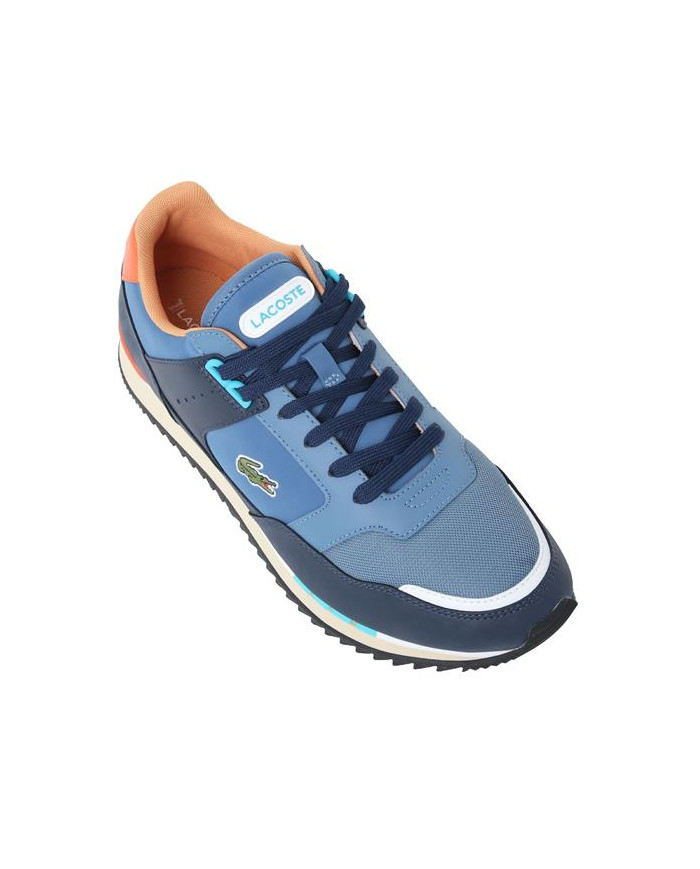 Buty męskie Lacoste PARTNET 742SMA0072BN1 Niebieskie - Sklep online Mastersport