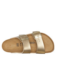Klapki damskie Birkenstock ARIZONA BF 1016110 Złote - Sklep online Mastersport