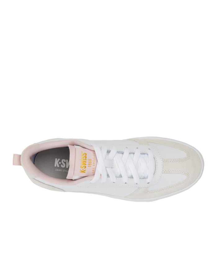 Buty damskie K-Swiss COURT VARSITY 94734-110-M Białe - Sklep online Mastersport