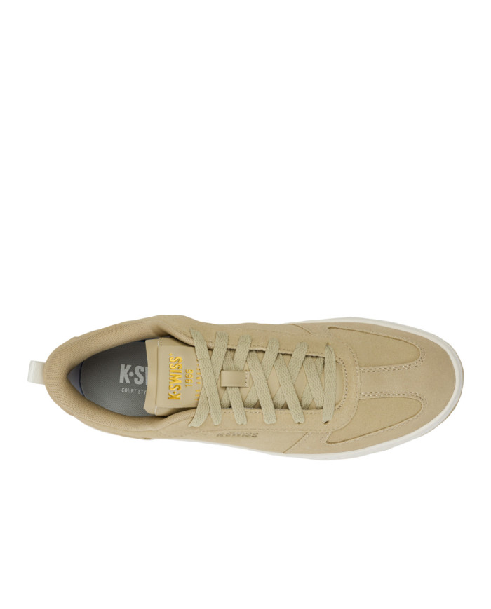 Buty męskie K-Swiss COURT VARSITY SDE 04733-216-M Beżowe - Sklep online Mastersport