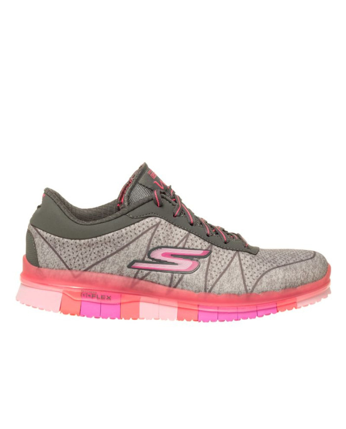 Buty damskie Skechers GO FLEX 14011GYHP Szare - Sklep online Mastersport