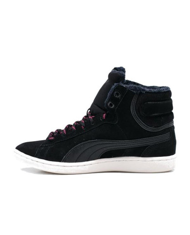 Buty damskie Puma VIKKY MID CORDUROY 36372902 Czarne - Sklep online Mastersport