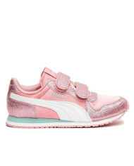 Buty dziecięce Puma CABANA RACER GLITZ V PS 37098509 Różowe - Sklep online Mastersport