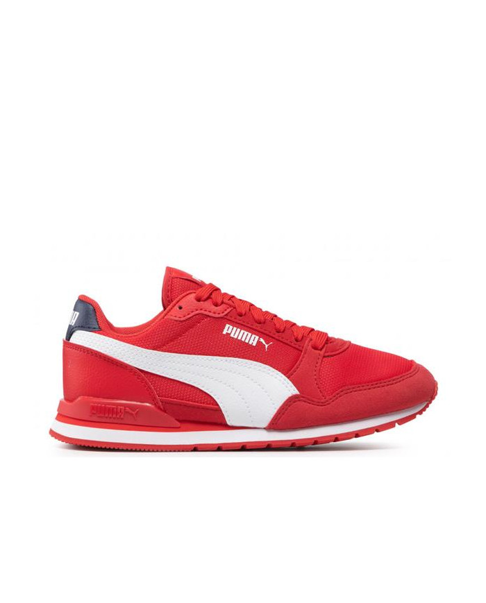 Buty dziecięce Puma ST RUNNER V4 MESH JR 38551004 Czerwone - Sklep online Mastersport