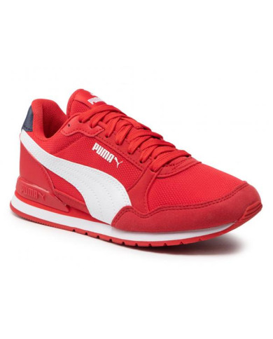 Buty dziecięce Puma ST RUNNER V4 MESH JR 38551004 Czerwone - Sklep online Mastersport