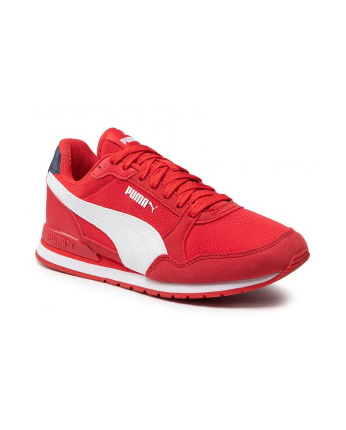 Buty dziecięce Puma ST RUNNER V4 MESH JR 38551004 Czerwone - Sklep online Mastersport