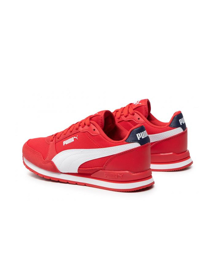 Buty dziecięce Puma ST RUNNER V4 MESH JR 38551004 Czerwone - Sklep online Mastersport