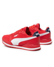 Buty dziecięce Puma ST RUNNER V4 MESH JR 38551004 Czerwone - Sklep online Mastersport
