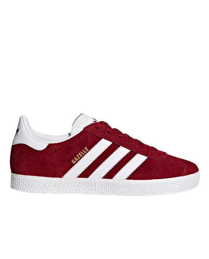 Buty dziecięce adidas Originals GAZELLE J CQ2874 Czerwone - Sklep online Mastersport