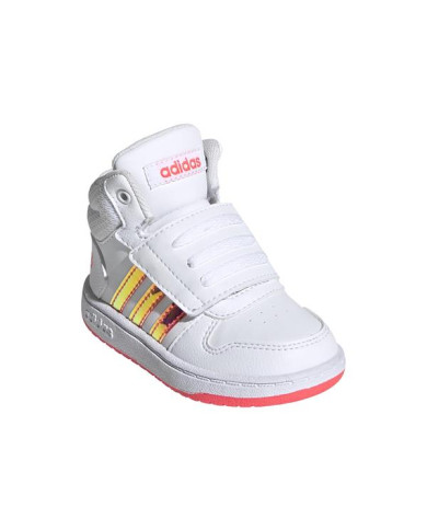 Buty dziecięce adidas Core HOOPS MID 2.0 I FW7609 Białe - Sklep online Mastersport