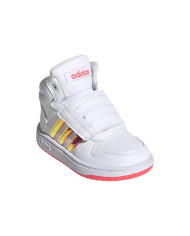 Buty dziecięce adidas Core HOOPS MID 2.0 I FW7609 Białe - Sklep online Mastersport