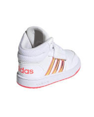 Buty dziecięce adidas Core HOOPS MID 2.0 I FW7609 Białe - Sklep online Mastersport
