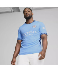 Koszulka męska Puma MCFC HOME JERSEY REPLICA 77507501 Niebieska - Sklep online Mastersport