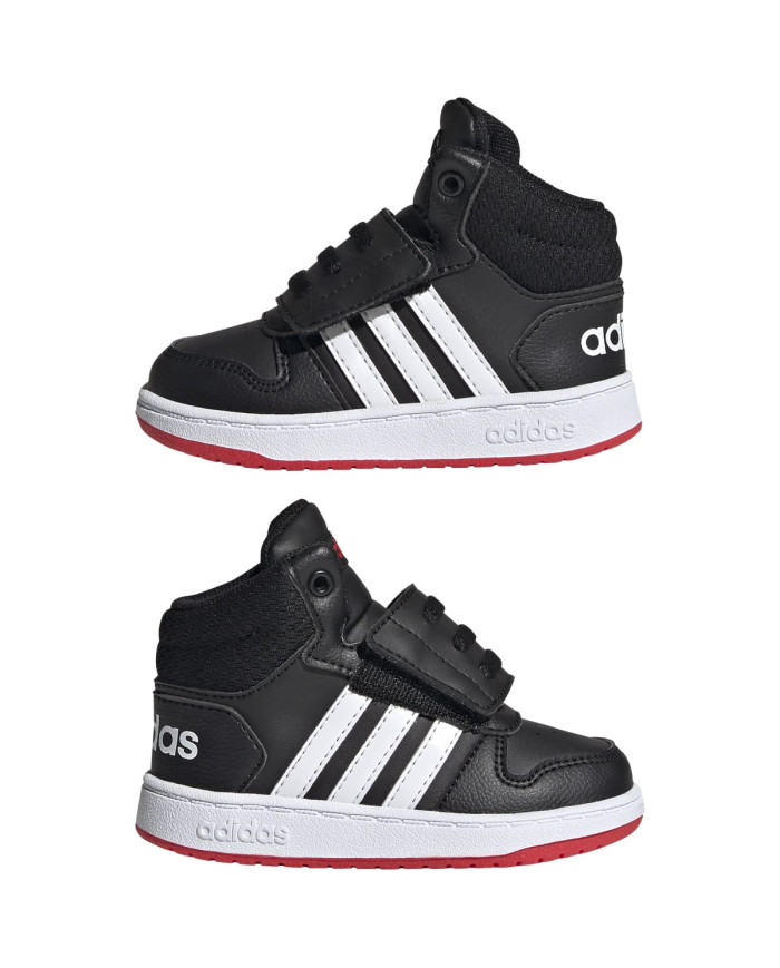 Buty dziecięce adidas Core HOOPS MID 2.0 I FY9291 Czarne - Sklep online Mastersport