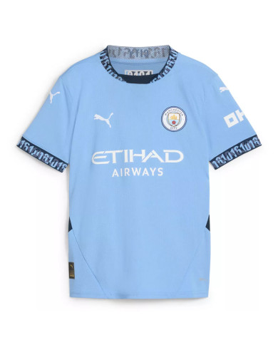 Koszulka dziecięca Puma MCFC HOME JERSEY REPLICA JR 77507801 Niebieska - Sklep online Mastersport