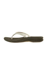 Klapki damskie New Balance WOMENS CUSH + THONG W6091BS Srebrne - Sklep online Mastersport