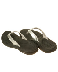 Klapki damskie New Balance WOMENS CUSH + THONG W6091BS Srebrne - Sklep online Mastersport